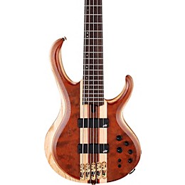 Ibanez Premium BTB1835 5-String Electric Bass Guitar Natural Shadow Low Gloss