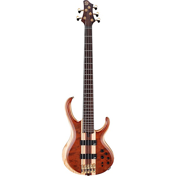 Ibanez Premium BTB1835 5-String Electric Bass Guitar Natural Shadow Low Gloss