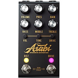 Jackson Audio ASABI Distortion Effects Pedal Black