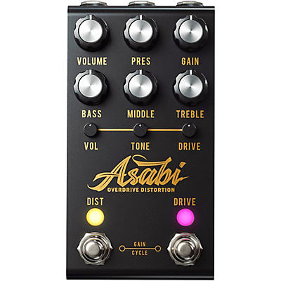 Jackson Audio Asabi Distortion Effects Pedal Black for sale