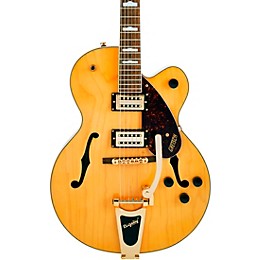 Gretsch Guitars G2410TG Streamliner Hollowbody Single-Cut With Bigsby Village Amber