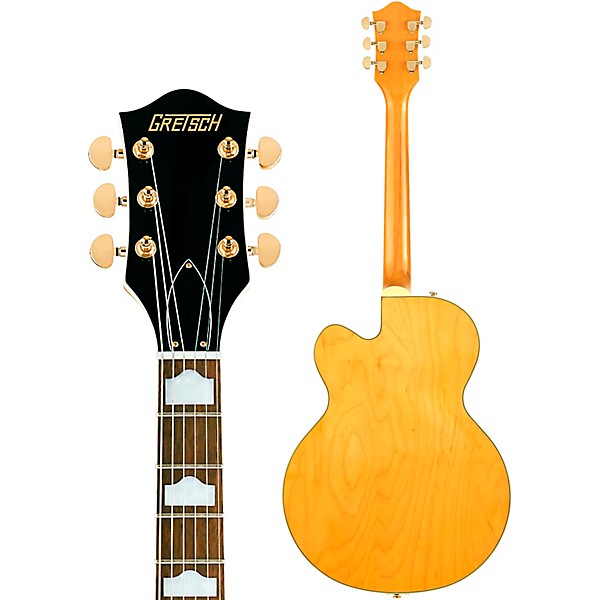 Gretsch Guitars G2410TG Streamliner Hollowbody Single-Cut With Bigsby Village Amber