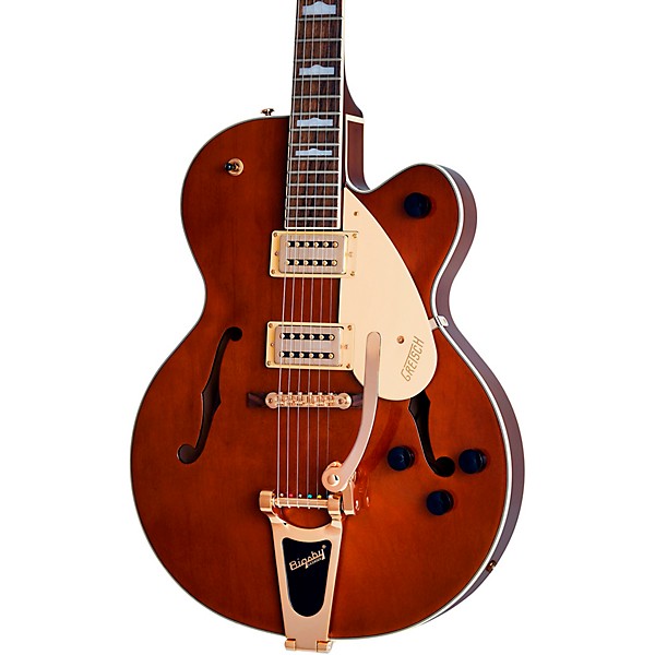 Gretsch Guitars G2410TG Streamliner Hollowbody Single-Cut With Bigsby Single Barrel Stain