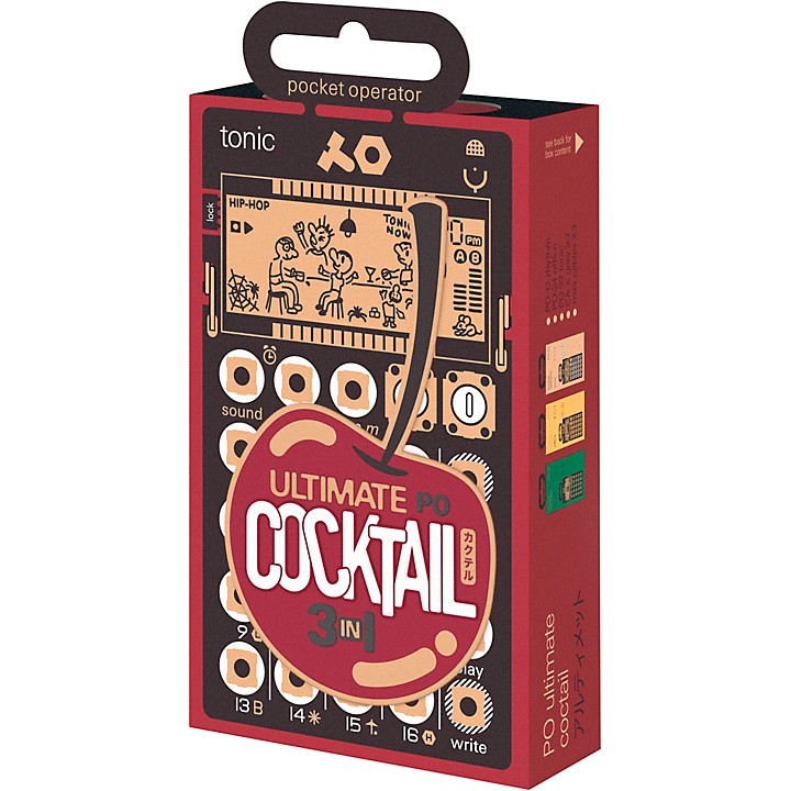 Limited Edition Teenage Engineering PO Ultimate Cocktail Pocket Operator
