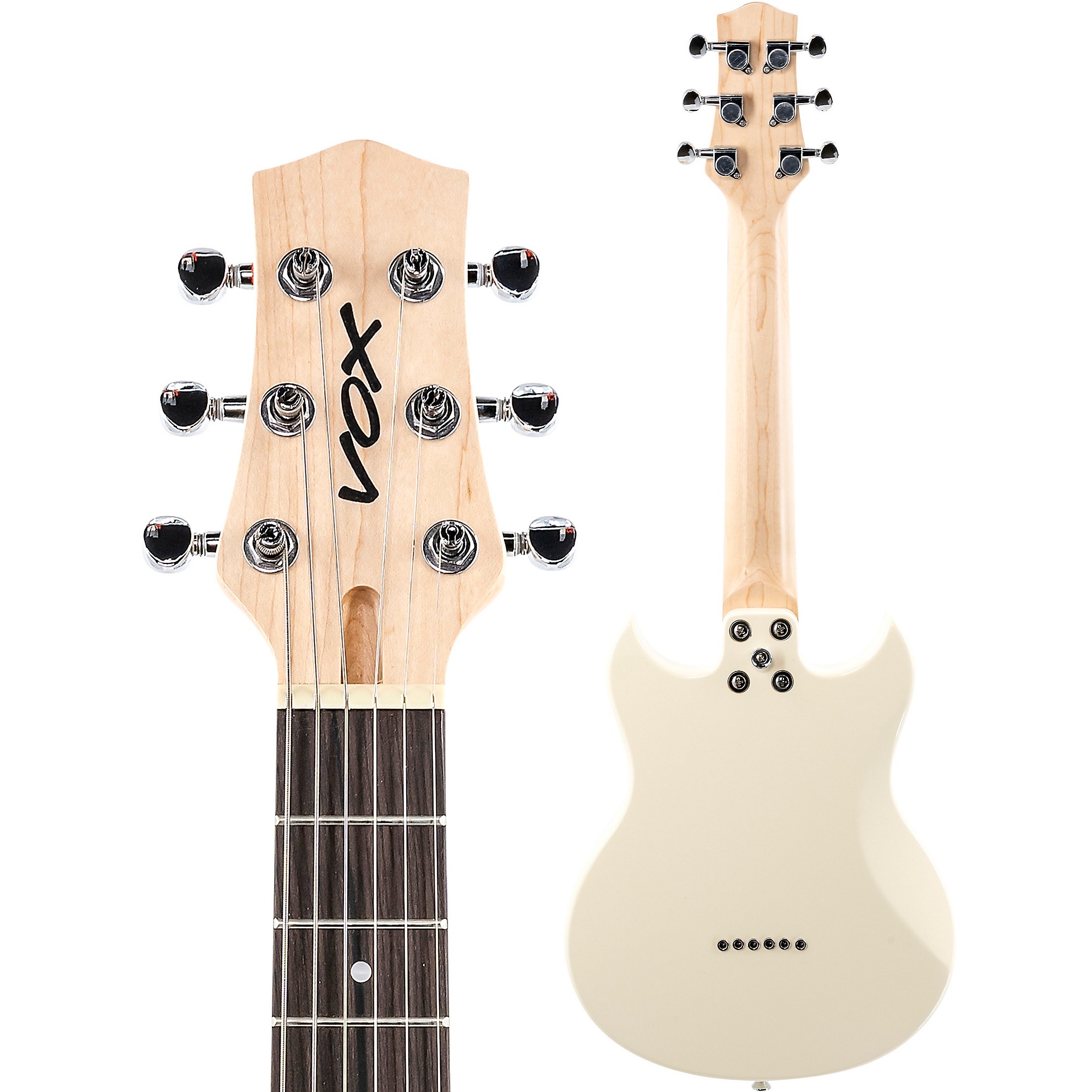 Amazon.com: VOX SDC-1 Mini Guitar-White, Right, WH : Musical