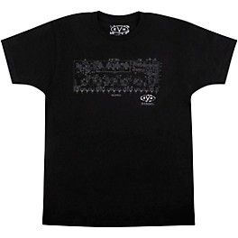 EVH Schematic T-Shirt Small Black EVH Schematic T-Shirt Small Black