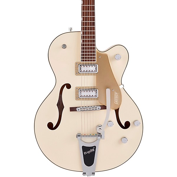 Gretsch Guitars G5410T Limited Edition Electromatic "Tri-Five" Hollow Body Single-Cut with Bigsby Two-Tone Vintage White/C...