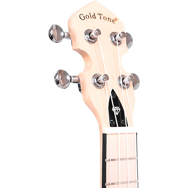 Gold Tone Lightup Little Gem Banjo-Ukulele (Amethyst) Diamond
