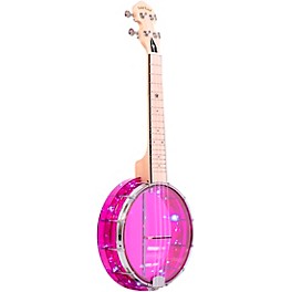 Gold Tone Lightup Little Gem Banjo-Ukulele (Amethyst) Diamond Gold Tone Lightup Little Gem Banjo-Ukulele (Amethyst) Amethyst