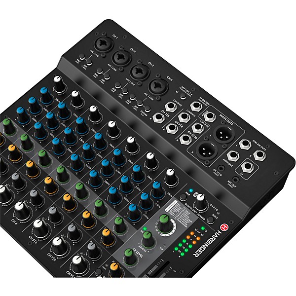 Harbinger LV12 12-Channel Analog Mixer With Bluetooth & FX