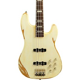 Markbass MB JF1 Bass Guitar White Battered