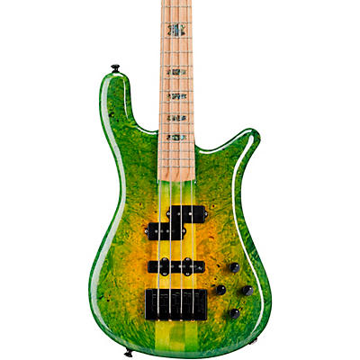 Spector Ns2 Maple Burl/Wimbish Neck Green for sale