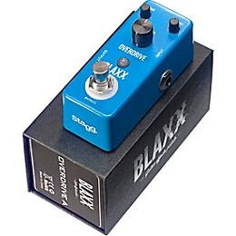 Stagg BLAXX Overdrive pedal for electric guitar Blue