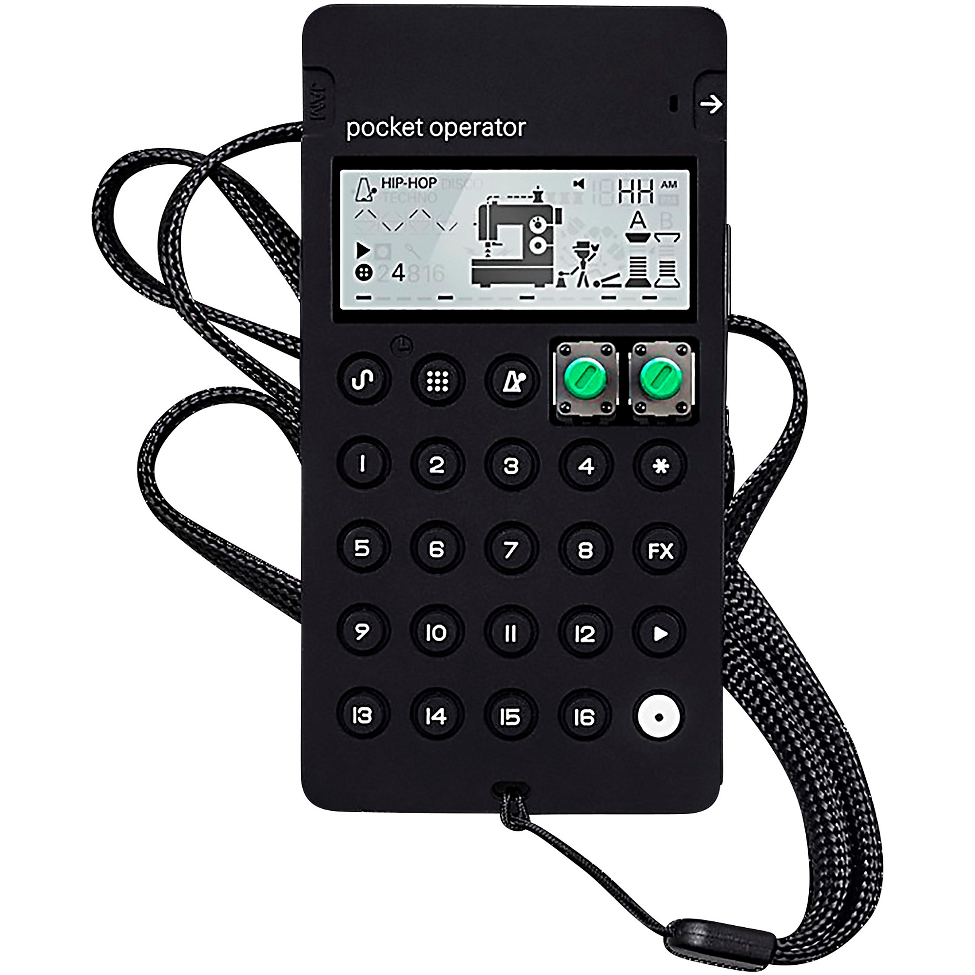 teenage engineering CA-X Pocket Operator Case Black | Guitar Center