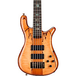 Spector NS5 Roasted/Spalted/Macassar Tobacco Burst