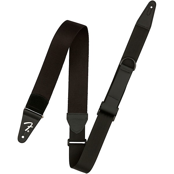 Fender Right Height Rayon Guitar Strap Black 2 in. | Guitar Center