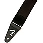 Fender Right Height Rayon Guitar Strap Black 2 in.