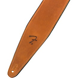 Fender Right Height Leather Guitar Strap Cognac 2.5 in.