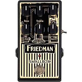 Friedman Smallbox Overdrive Effects Pedal Black