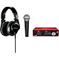 Shure Podcaster's Create and Cast Bundle With Focusrite Scarlett 2i2, Shure SM58 & Shure SRH440 thumbnail
