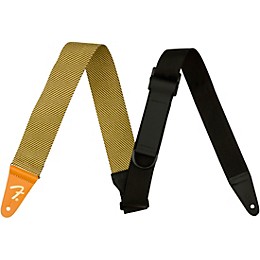 Fender Right Height Tweed Guitar Strap Yellow 2 in.