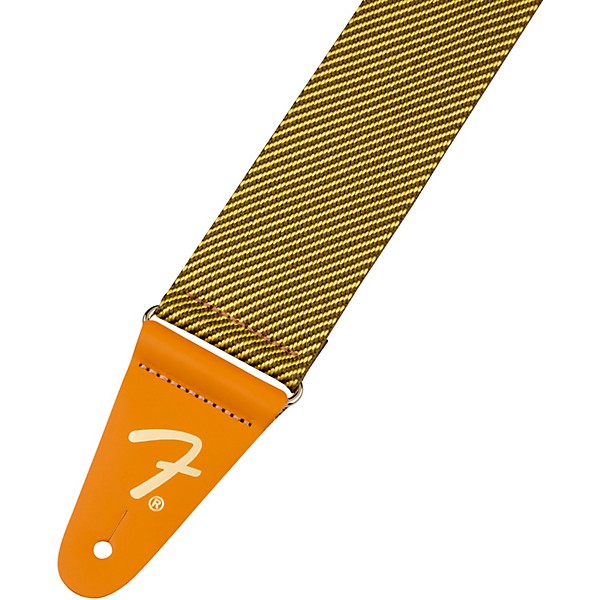 Fender Right Height Tweed Guitar Strap Yellow 2 in.