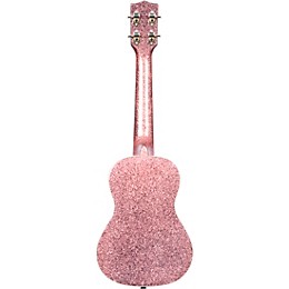 Kala Sparkle Concert Ukulele Pink Champagne