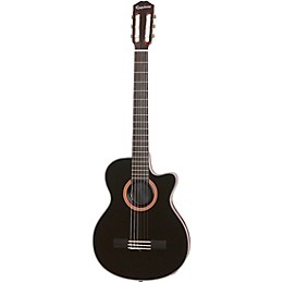 Open Box Epiphone CE Coupe Nylon String Acoustic-Electric Guitar Level 2 Ebony 194744272004
