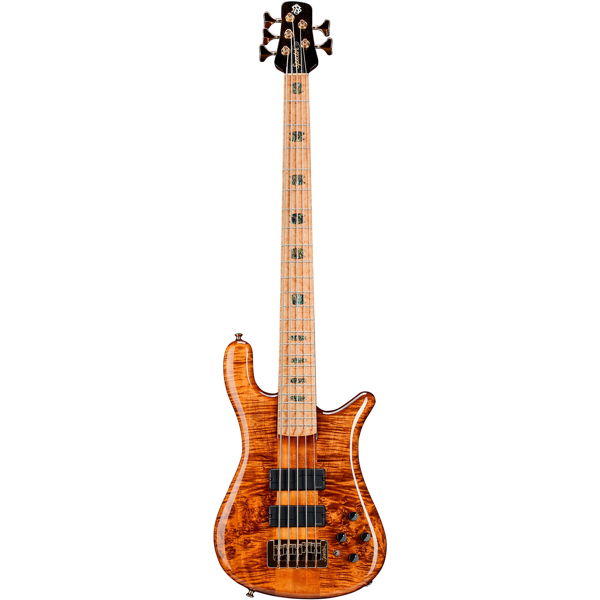 ベース Spector USA NS-4H2 Platinum Spector NS5 Quilted Top/Fishman Electronics Tiger
