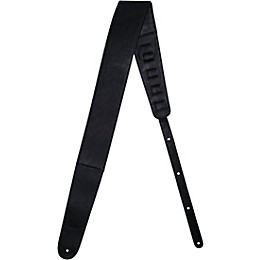 RICHTER Springbreak II Leatherette Guitar Strap Black 3.15 in.