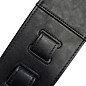 RICHTER Springbreak II Leatherette Guitar Strap Black 3.15 in.