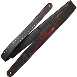 RICHTER Gary Holt Artist Series 1576GH-II Guitar Strap Black/Red 2.36 in.