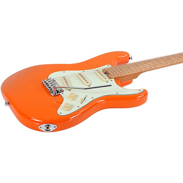 Open Box Schecter Guitar Research Nick Johnston Traditional S/S/S 6-String Electric Guitar Level 2 Atomic Orange 197881120740