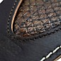 RICHTER Luxury Special Guitar Strap Rattlesnake Brown 2.75 in.