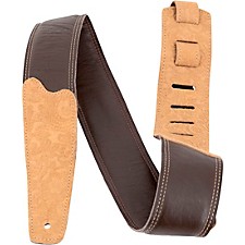 Martin Suede Leather Guitar Strap Brown - 729789400275