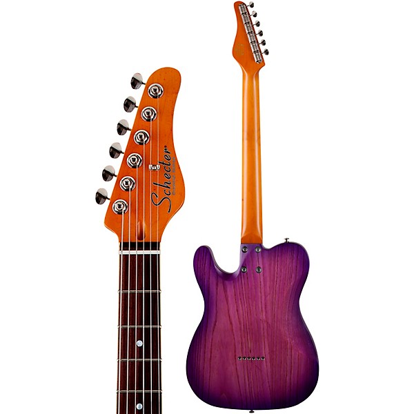 Open Box Schecter Guitar Research PT Special 6-String Electric Guitar Level 2 Purple Burst 197881120535
