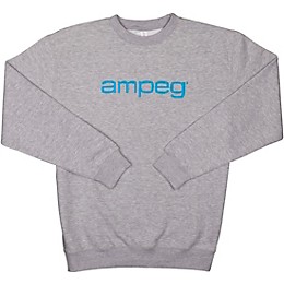 Ampeg Ampeg Lane Crew Neck Pullover-Grey Large Gray