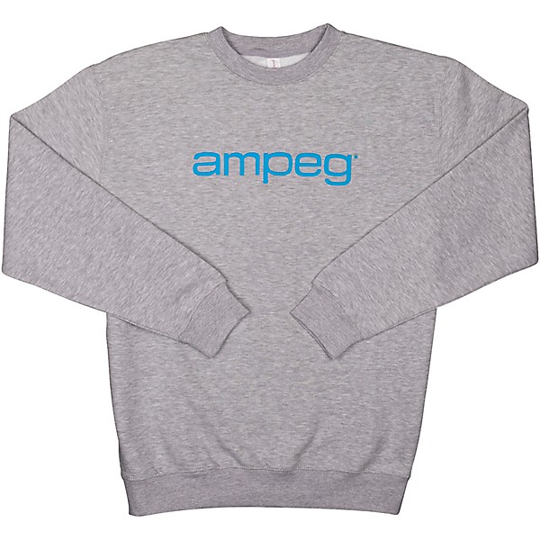 Ampeg Ampeg Lane Crew Neck Pullover-Grey Small Gray