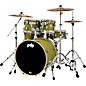 PDP by DW Concept Maple 5-Piece Shell Pack with Chrome Hardware Satin Olive