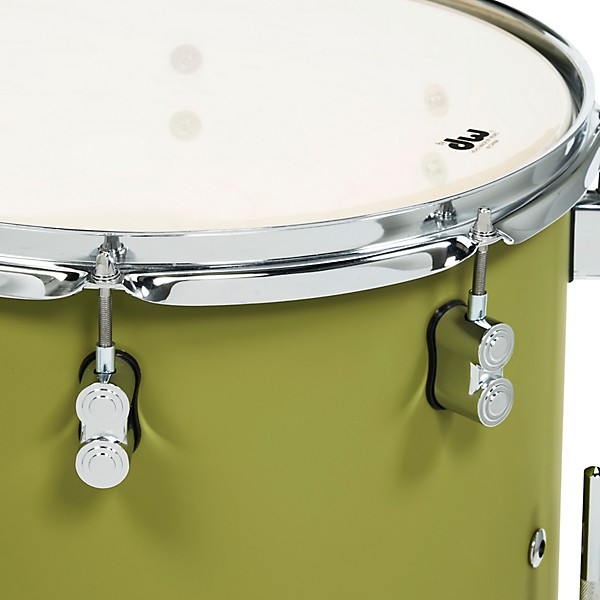 PDP by DW Concept Maple 5-Piece Shell Pack with Chrome Hardware Satin Olive