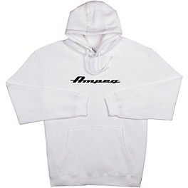 Ampeg Ampeg Classic Hoody-White XX Large White Ampeg Ampeg Classic Hoody-White Large White