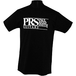 PRS Block Logo Short-Slv Tee X Large Black PRS Block Logo Short-Slv Tee Small Black