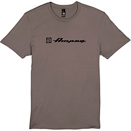 Ampeg Script & Clamshell Tee XX Large Gray