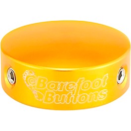 Barefoot Buttons V2 Standard Footswitch Cap Dark Blue Barefoot Buttons V2 Standard Footswitch Cap Gold