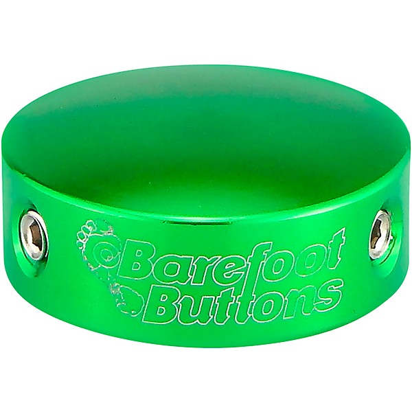 Barefoot Buttons V2 Standard Footswitch Cap Green