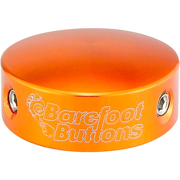 Barefoot Buttons V2 Standard Footswitch Cap Orange