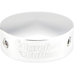 Barefoot Buttons V2 Standard Footswitch Cap Silver