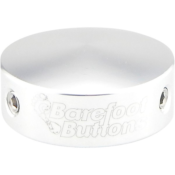 Barefoot Buttons V2 Standard Footswitch Cap Silver