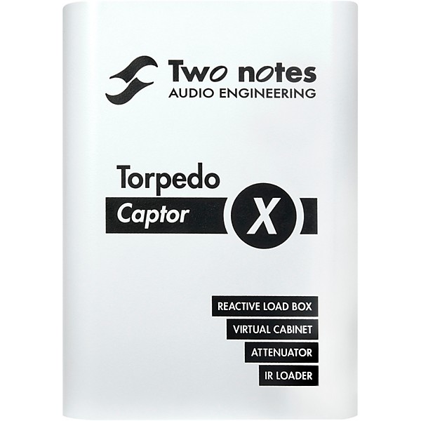 Open Box Two Notes Audio Engineering Torpedo Captor X Level 1 White 16 Ohm