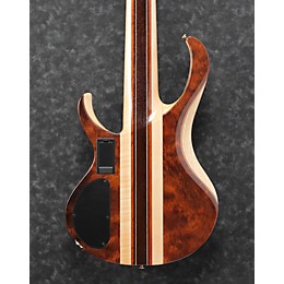 Ibanez Premium BTB1836 6-String Electric Bass Guitar Natural Shadow Low Gloss